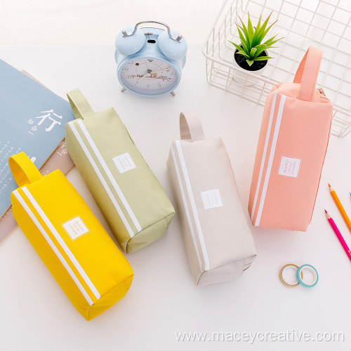Two layers big capacity multipical pencil bag case